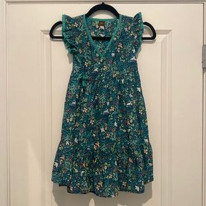 Tea Collection Wrap Dress - Girls Size 7